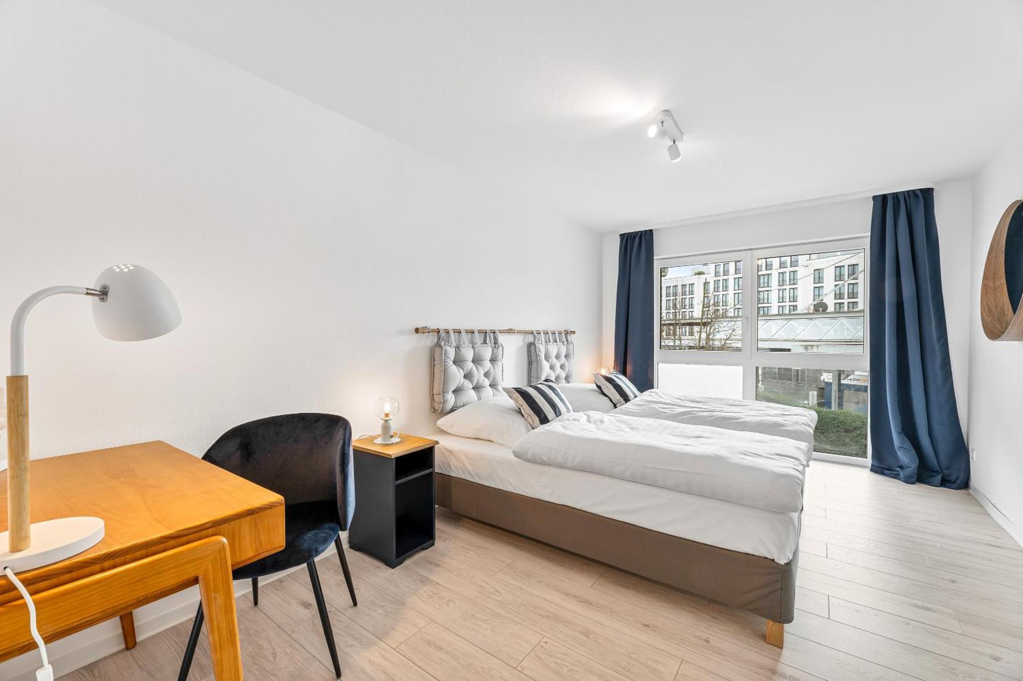 Design-Apartment - Kueche - Parken - Zentral 莱恩费尔登埃希特登 外观 照片