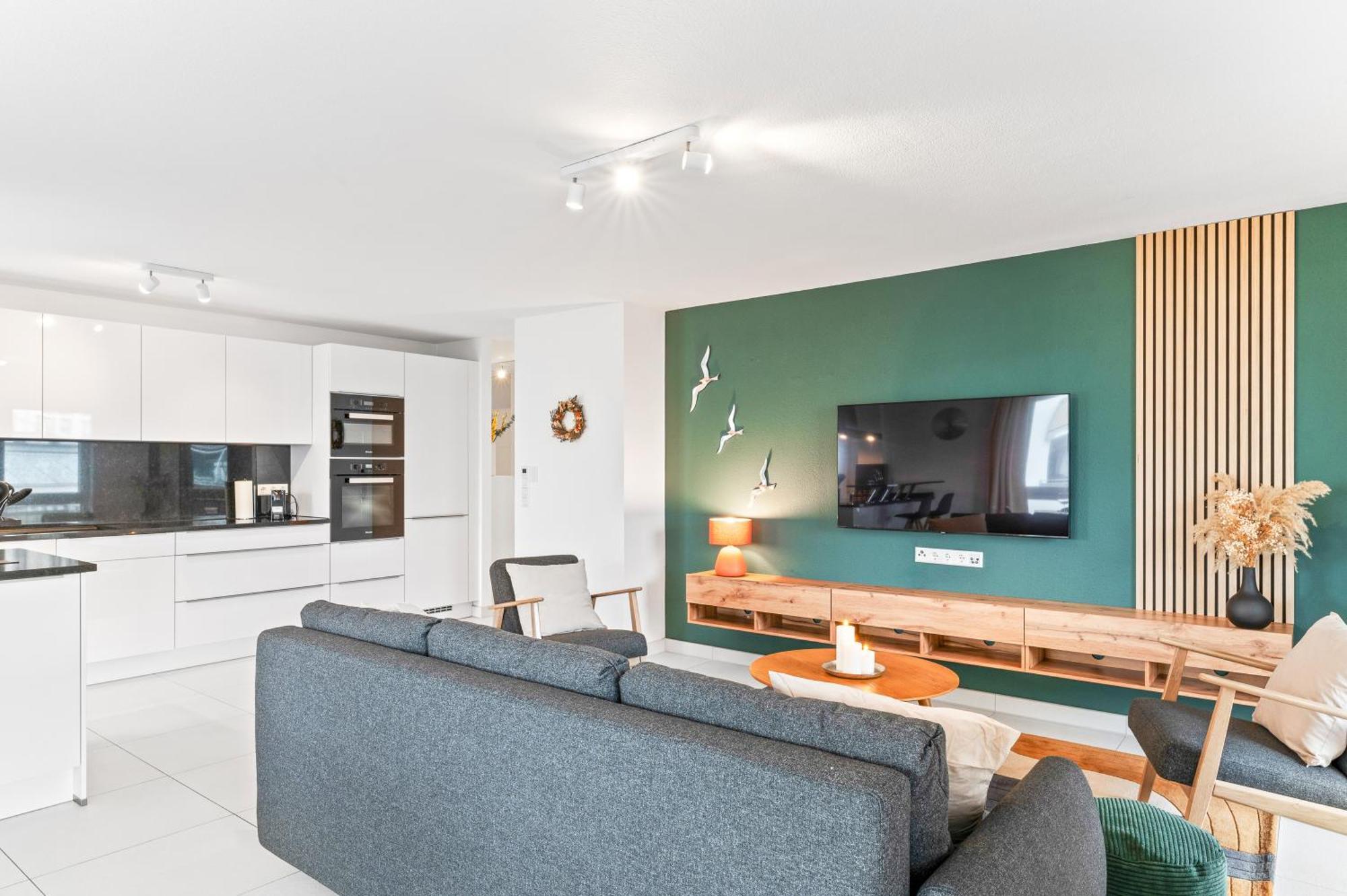 Design-Apartment - Kueche - Parken - Zentral 莱恩费尔登埃希特登 外观 照片