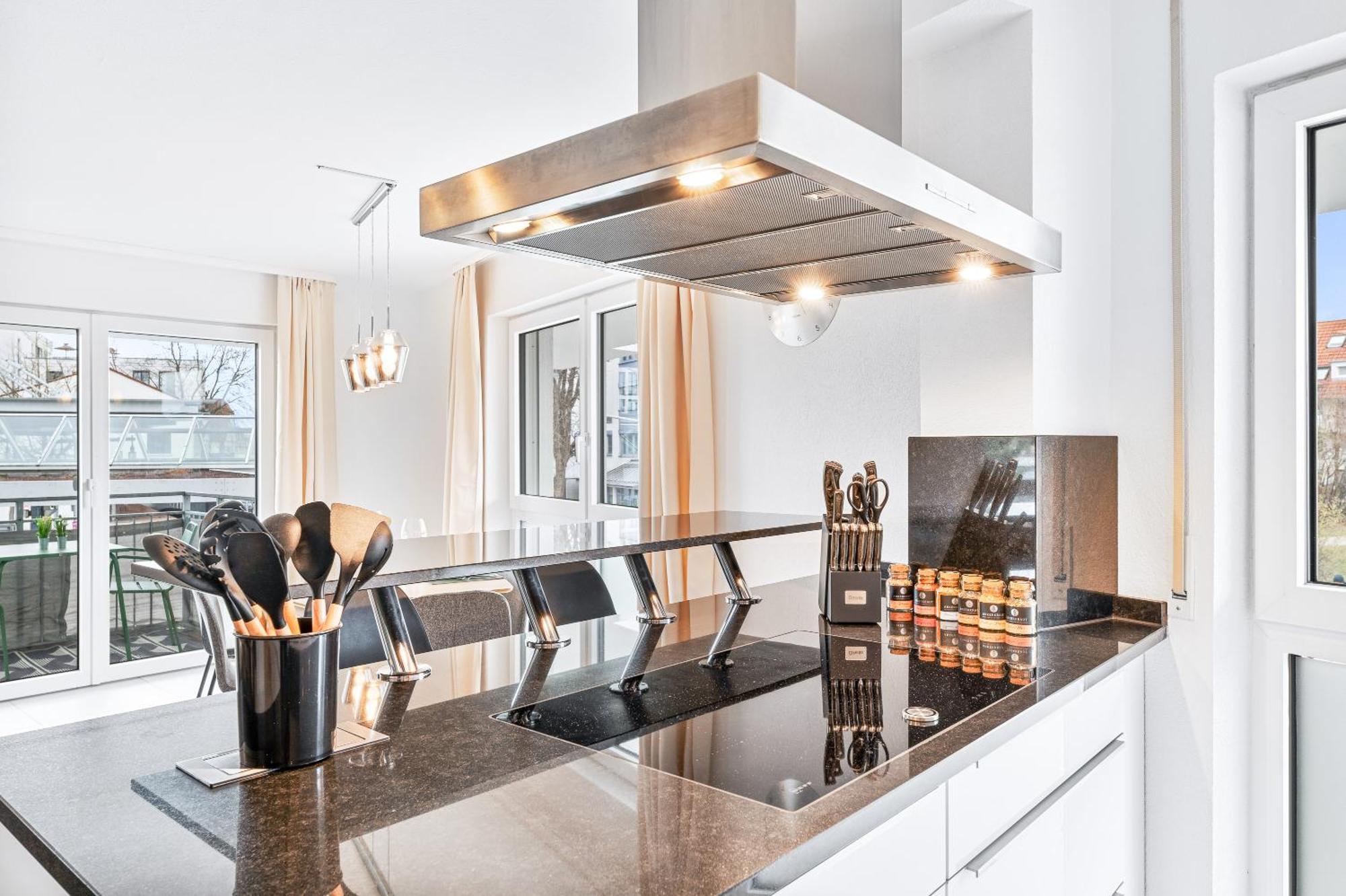 Design-Apartment - Kueche - Parken - Zentral 莱恩费尔登埃希特登 外观 照片